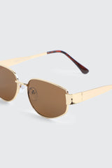 Slim Rectangular Sunglasses