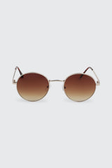 Metal Round Sunglasses