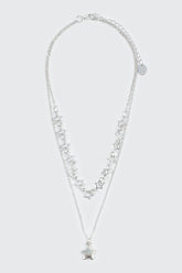 Two-Row Star Necklace