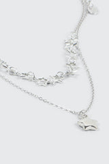 Two-Row Star Necklace
