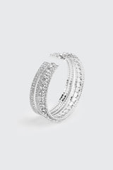 Multi Row Rhinestone Bracelet
