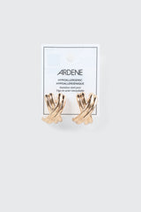 Criss Cross Vintage Hoop Earrings