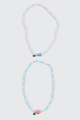 2-Pack Turtle & Fish Necklaces