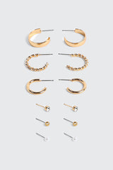 6-Pack Mixed Hoops & Studs