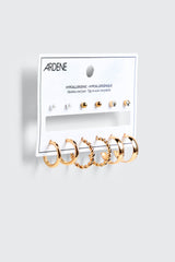 6-Pack Mixed Hoops & Studs