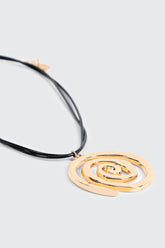 Swirl Pendant Necklace