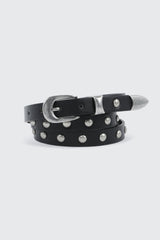Studded Belt with Metal Tip