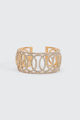Rhinestone Loop Bangle