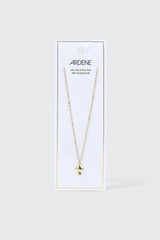14K Gold Plated Mushroom Necklace