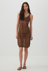 Sleeveless Crochet Cover Up
