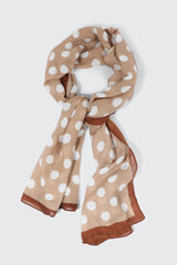Polka Dot Lightweight Scarf