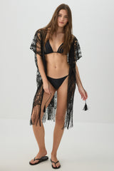 Fringe Midi Cover Up
