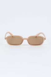 Slim Rectangular Sunglasses