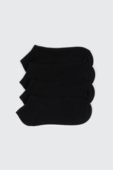 4-Pack Cotton Blend Ankle Socks
