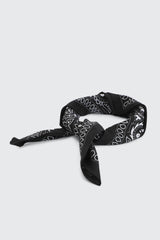 Black Paisley Bandana