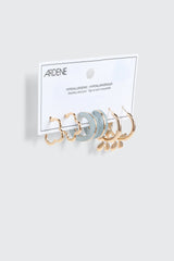 3-Pack Mixed Hoop Earrings