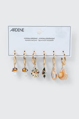 3-Pack Charm Hoops