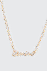 Gemini Zodiac Chain Necklace