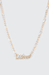 Libra Zodiac Chain Necklace