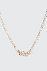 Virgo Zodiac Chain Necklace