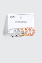 3-Pack Wavy Hoops