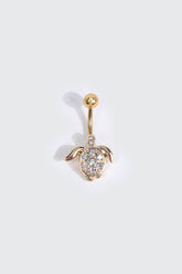 Turtle Navel Piercing