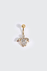 Turtle Navel Piercing