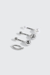 4-Pack Navel Piercings | Ardene
