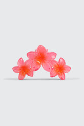 Colorful Hibiscus Hair Claw