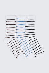 Striped Crew Socks