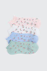 4-Pack Ruffle Ankle Socks