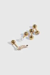 4-Pack Cartilage Piercings