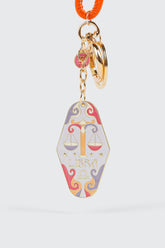 Libra Zodiac Keychain