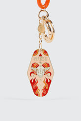 Aries Zodiac Keychain