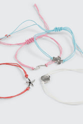 4-Piece Ankle Bracelets