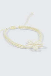 Floral Shell Anklet