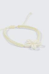 Floral Shell Anklet