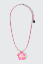 Hibiscus Pendant Necklace