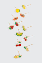 Fruit Stud Earrings Set