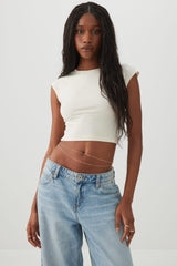 14k Gold plated 2 Row Belly Chain