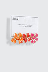 3-Pack Floral Stud Earrings