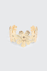 Floral Cuff Bracelet