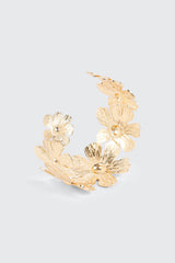 Floral Cuff Bracelet