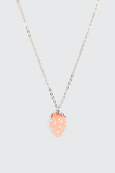 Strawberry Pendant Necklace