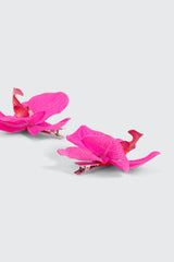 2-Pack Orchid Flower Hair Clips