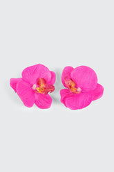 2-Pack Orchid Flower Hair Clips