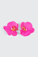 2-Pack Orchid Flower Hair Clips