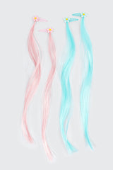 4-Pack Fake Hair Extensions