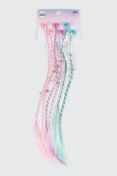Floral Braided Hair Extensions