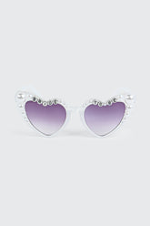 Bride To Be Heart Frame Sunglasses